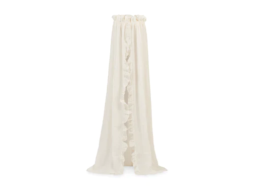 Baldahin Jollein Ruffle ivory 155 cm