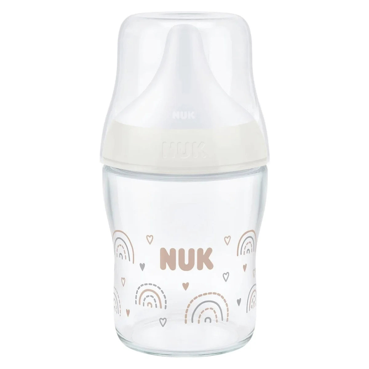 Boca NUK Perfect Match 120 mL staklo silikon S