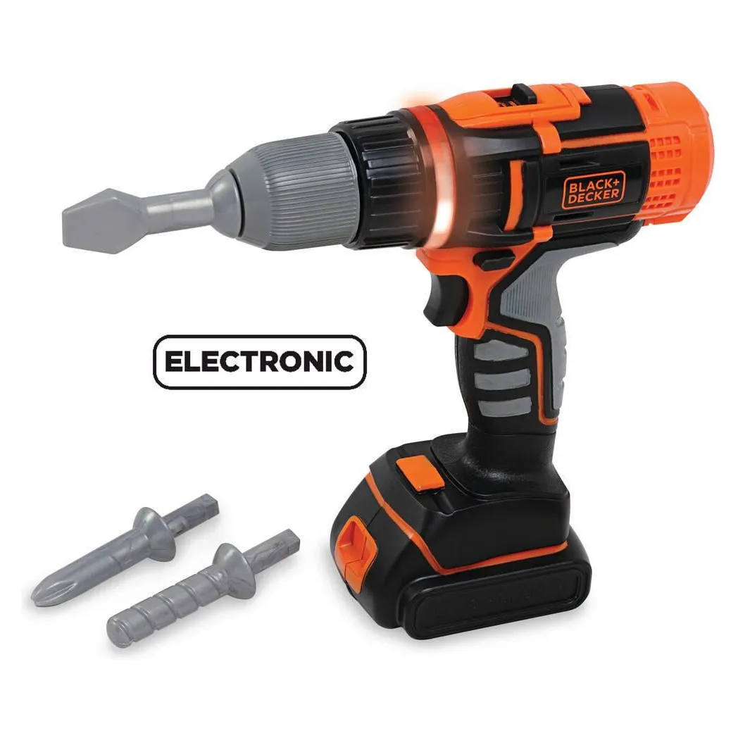Bušilica Smoby Black+Decker Electronic