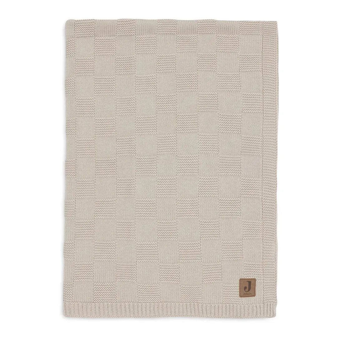 Dekica Jollein Box Knit GOTS warm sand