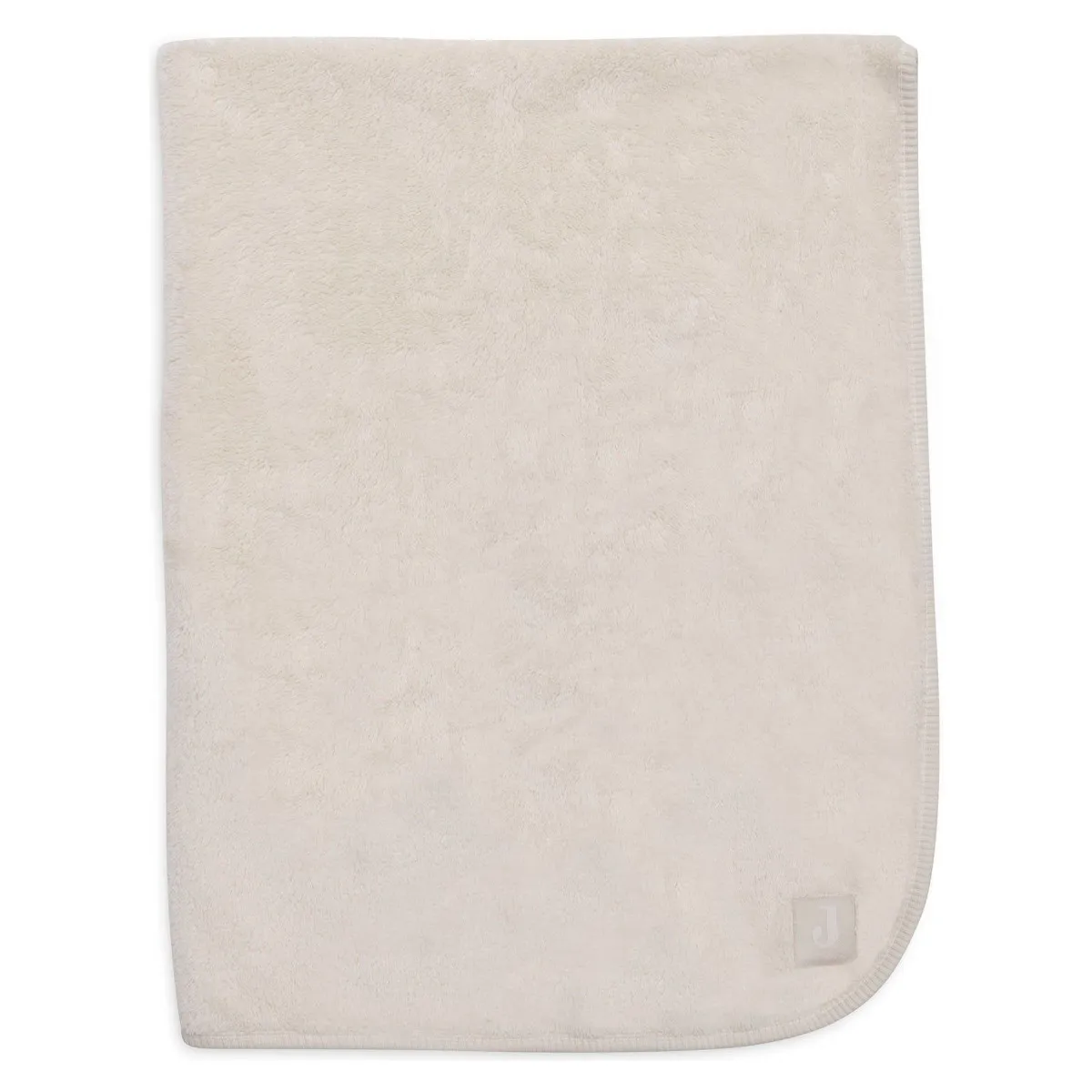 Dekica za bebe Jollein Basic Jersey/Sherpa Oatmeal Beige 100×150 cm