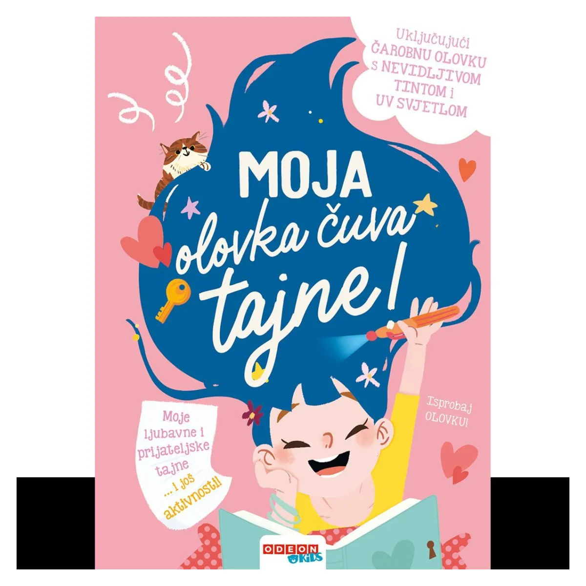 Dizajnerska bojanka ODEON moja olovka čuva tajne