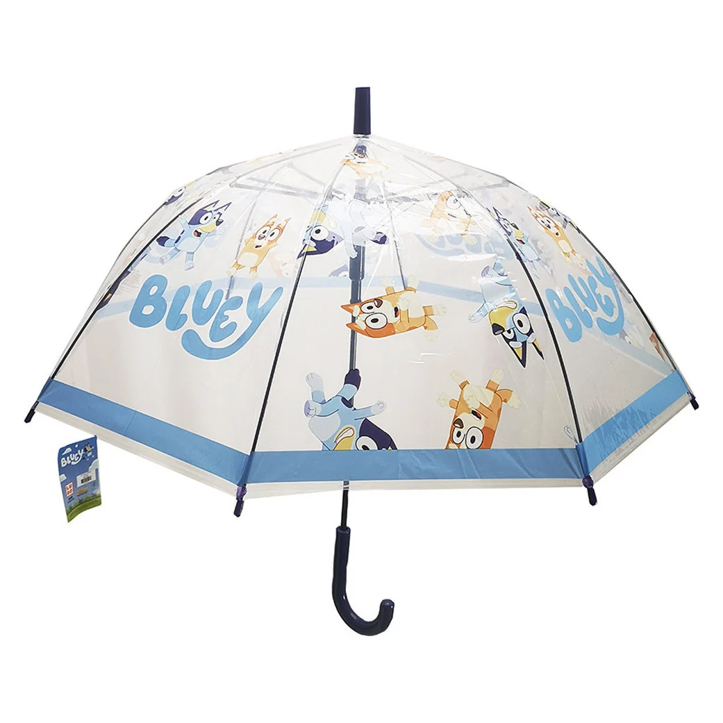 Dječji kišobran Bluey prozirni 43 cm