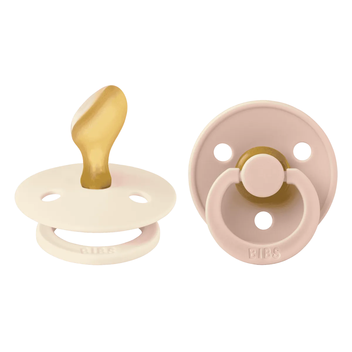 Duda BIBS Anatomical ivory & blush 0+mjeseci