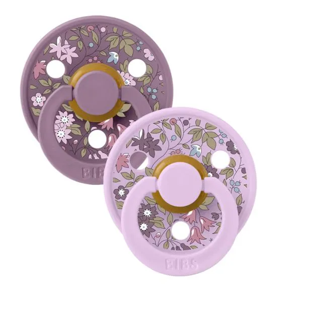 Duda BIBS x Liberty chamomile lawn violet sky mix size 2