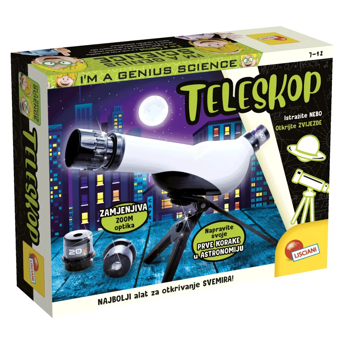 Edukativni set LISCIANI Teleskop 113255