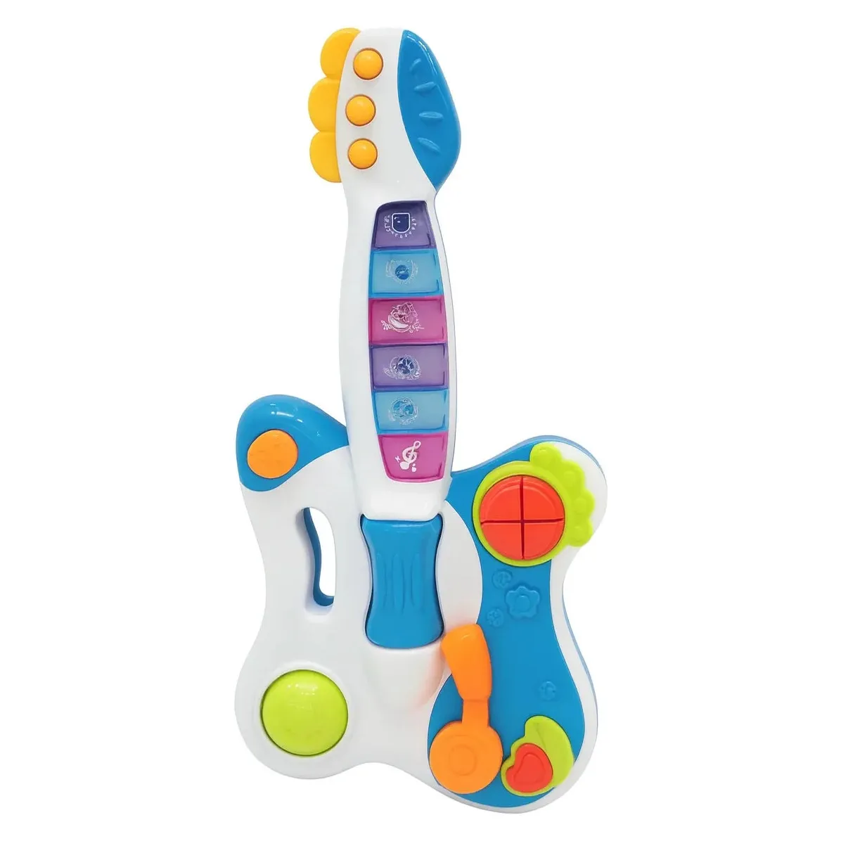 Glazbena gitara za bebe HE0501, plava