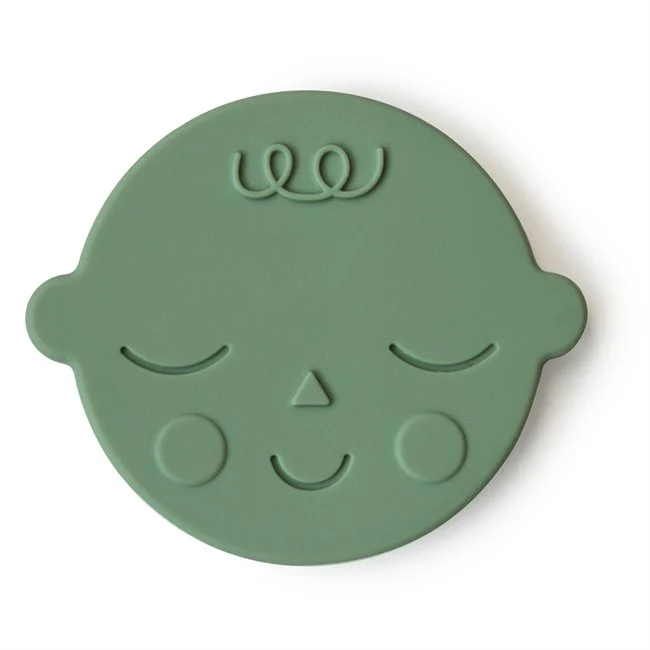 Glodalica Mushie Face pistachio
