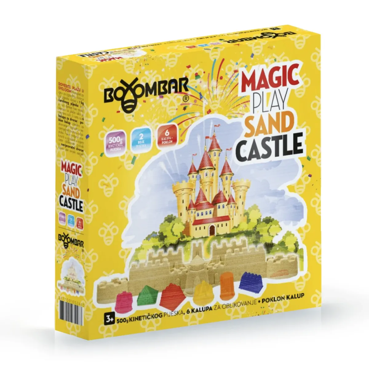 Igračka BOOMBAR magični pijesak Magic Play-Sand Castle set