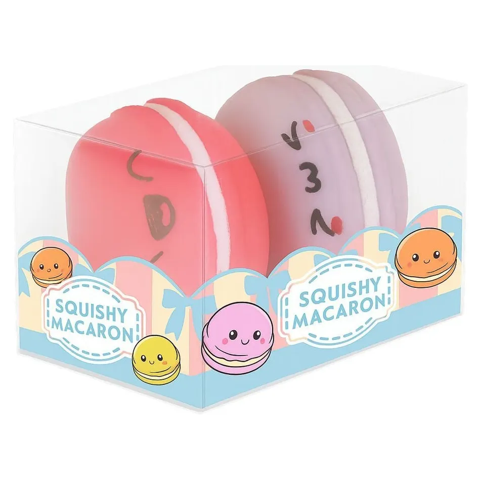 Igračka Keycraft Squishy Macarons 2 kom