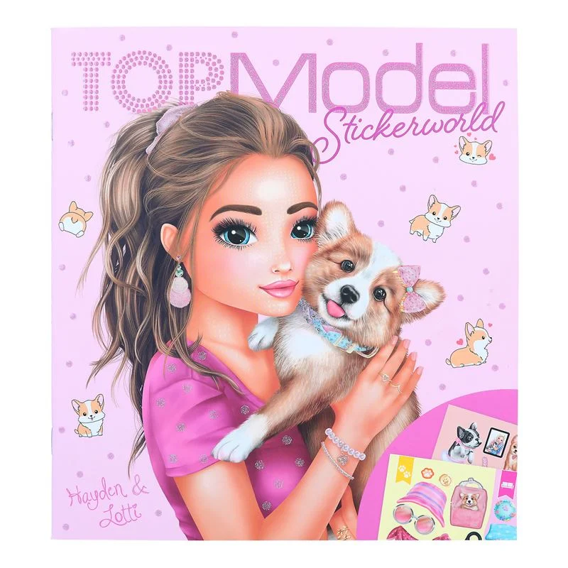 Igračka Top Model Svijet naljepnica Corgi