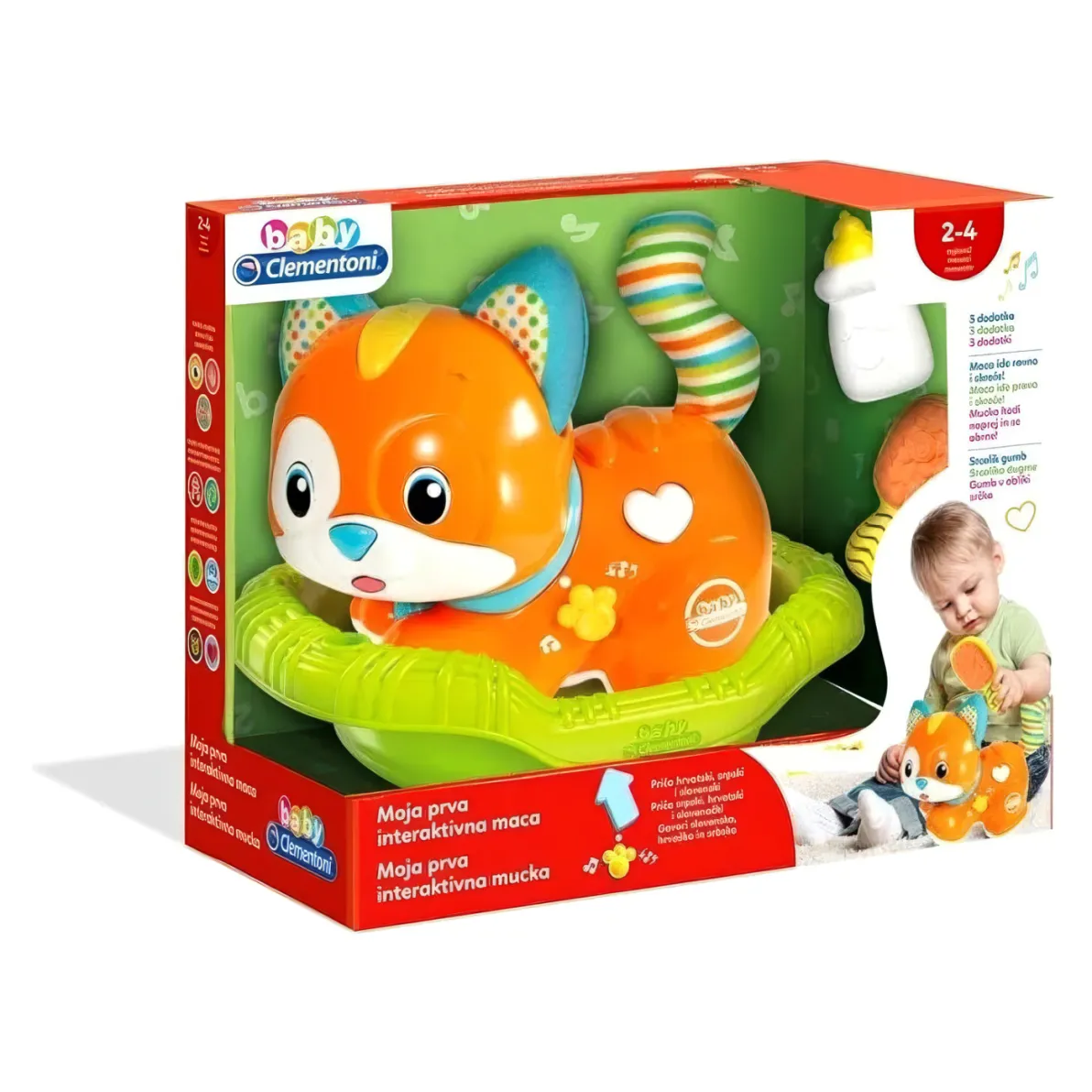Igračka za bebe Clementoni Mezimica Maca 35844
