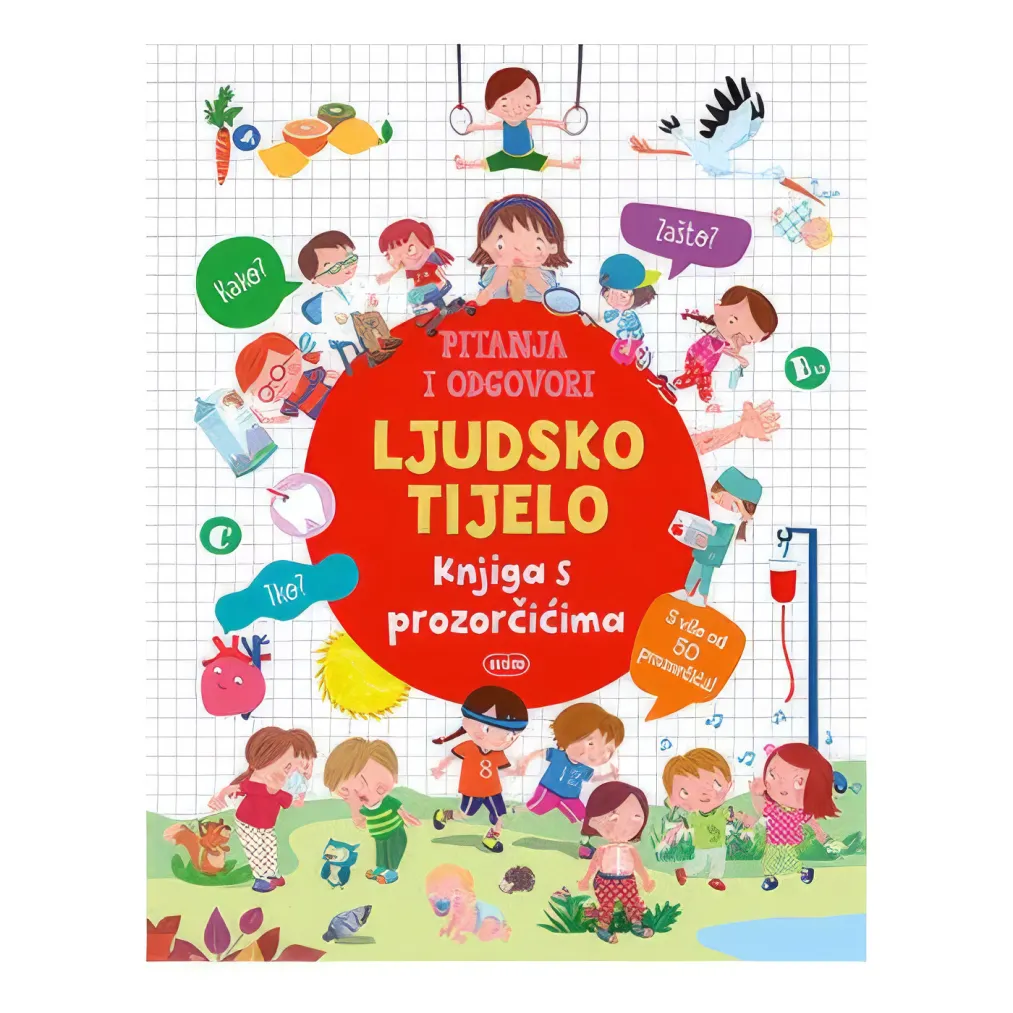 Knjiga ODEON Pitanja i Odgovori: Ljudsko Tijelo 113121