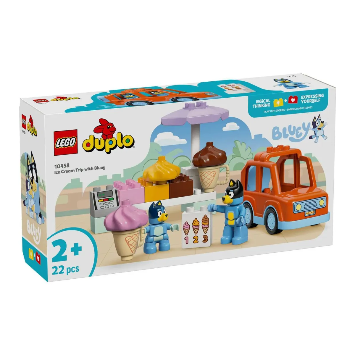 Kocke Lego Bluey izlet sa sladoledom