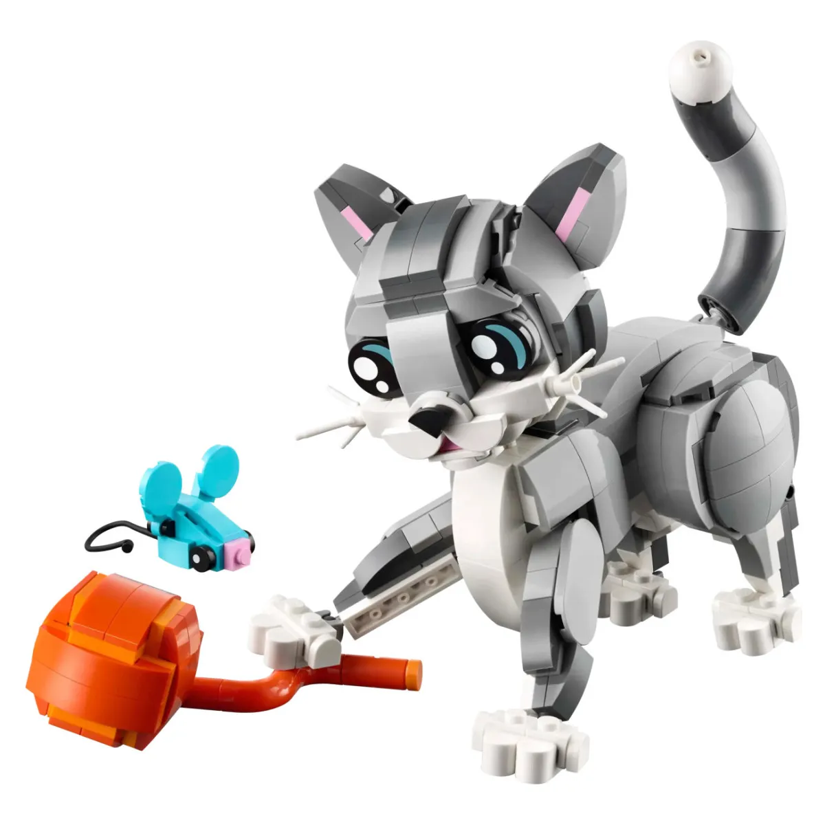 Kocke Lego razigrana mačka