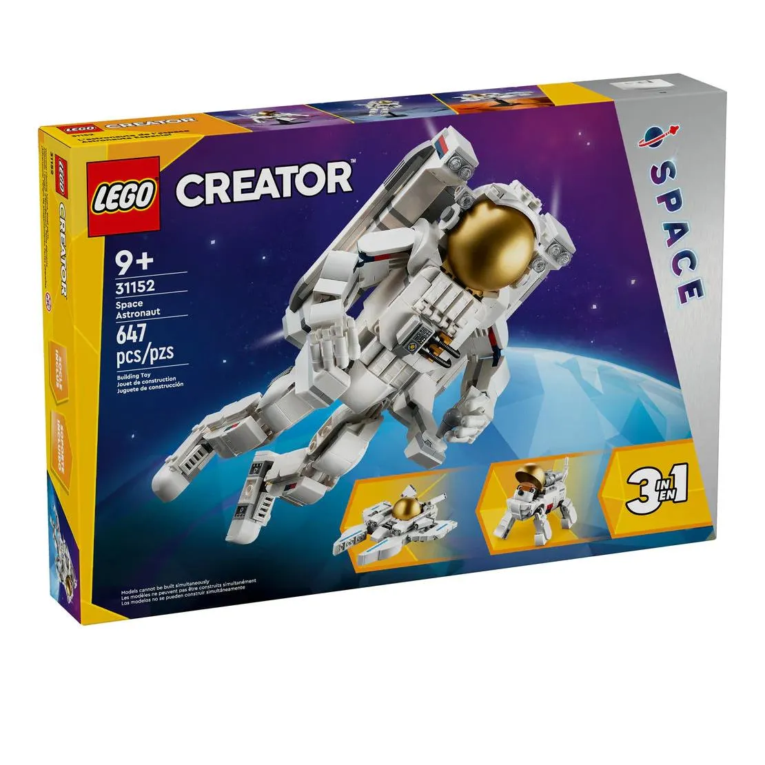 Kocke Lego svemirski astronaut