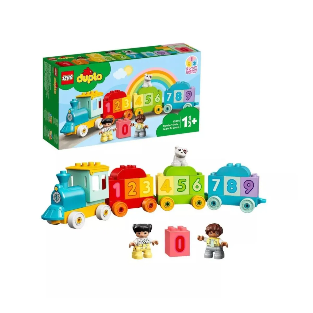 Kocke Lego Vlakić učimo brojati
