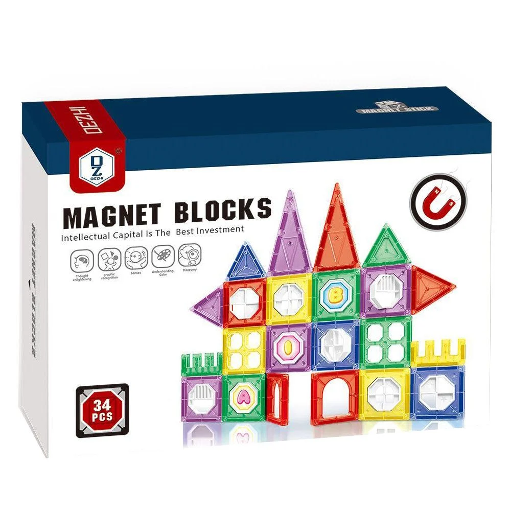 Kocke magnetne 34kom
