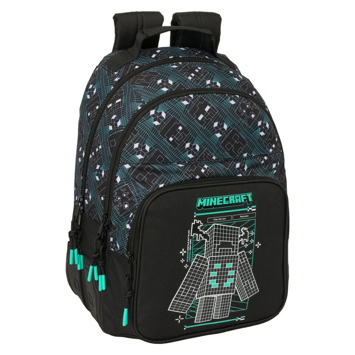 Školski ruksak Safta Minecraft Screen, 42 cm