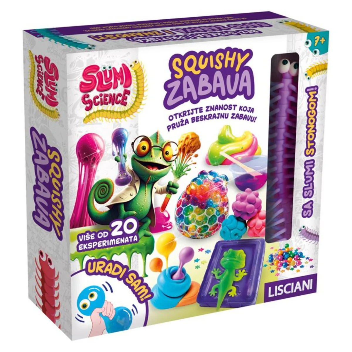 Kreativni set Lisciani Slumi Science Squish Science