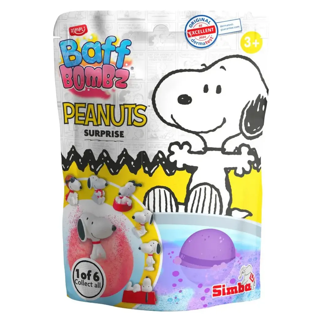 Kugla za kupanje Simba Baff Bombz Peanuts Snoopy Surprise