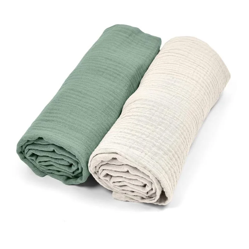 Muslin pelene Klups Cc4 zelene 2kom