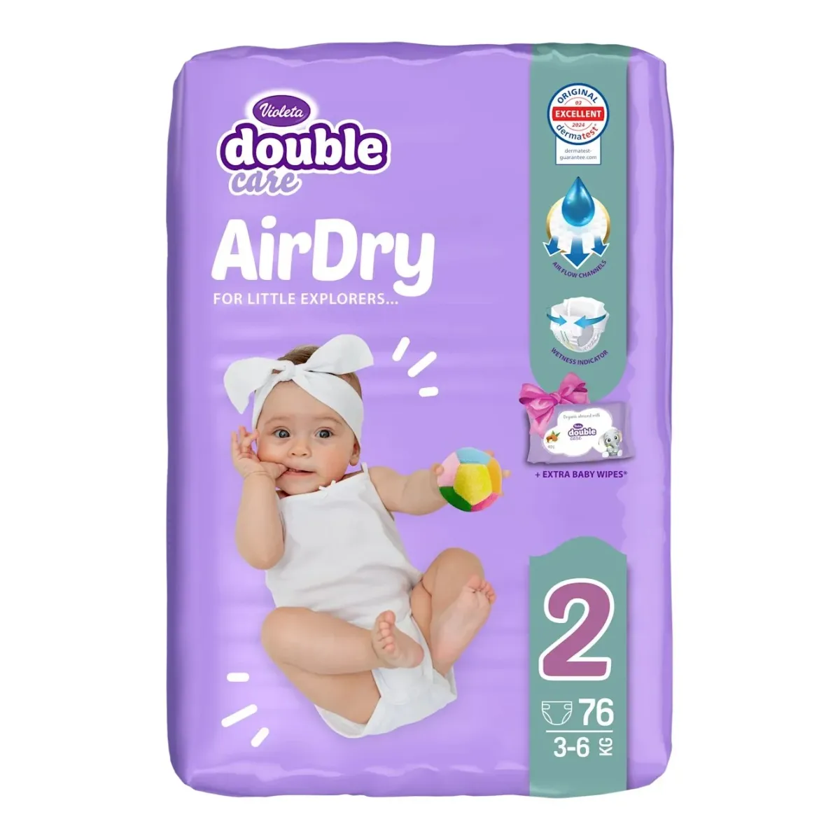 Pelene Violeta Double Care Air Dry 76/1 (3-6 kg)