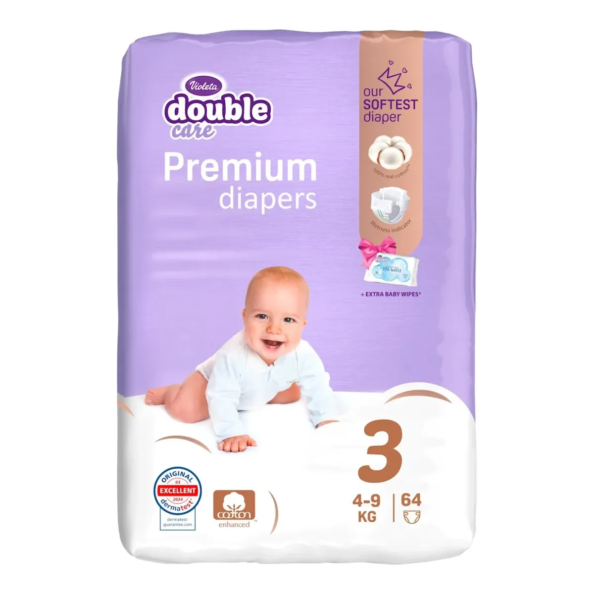 Pelene Violeta Premium Cotton 3 64/1 (4-9 kg)