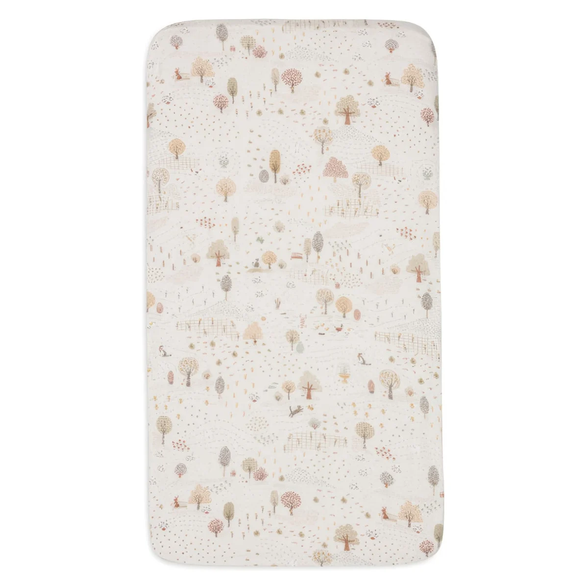 Plahta s gumicom Jollein Tiny Park 60×120 cm