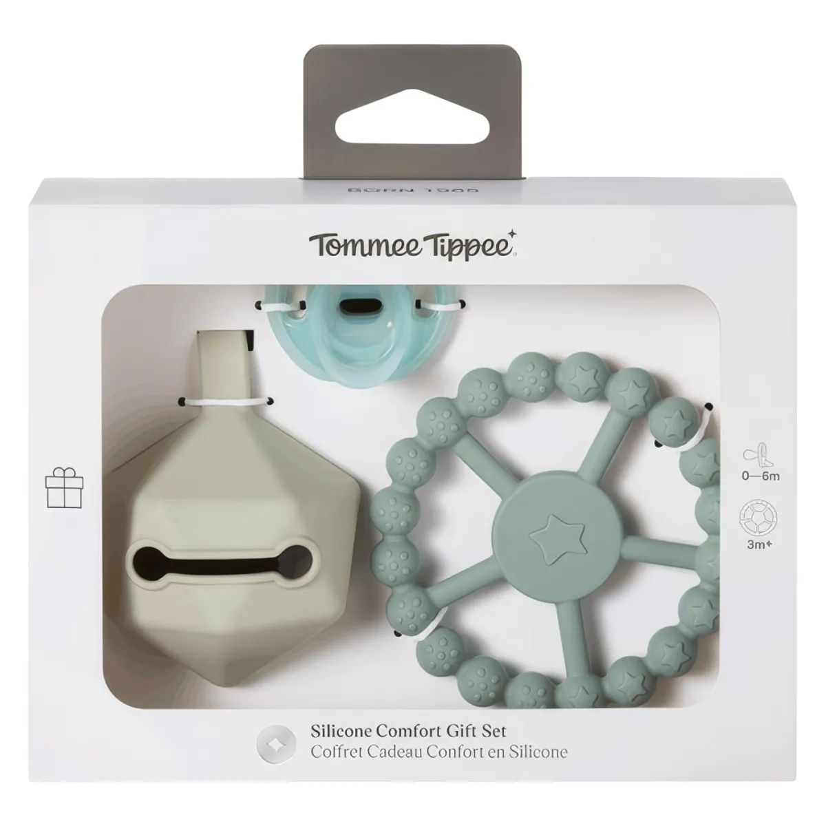 Poklon set Tommee Tippee Silicone Comfort Green TT0522