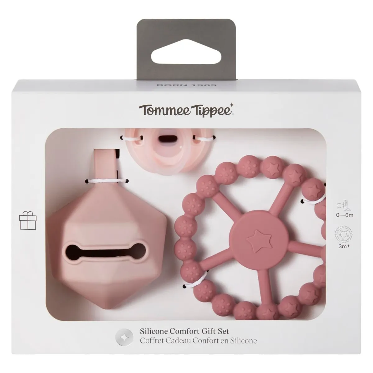 Poklon set Tommee Tippee Silicone Comfort Pink TT0521