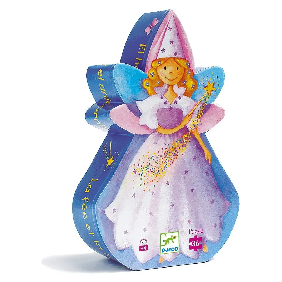Puzzle Djeco DJ07225 vila i jednorog