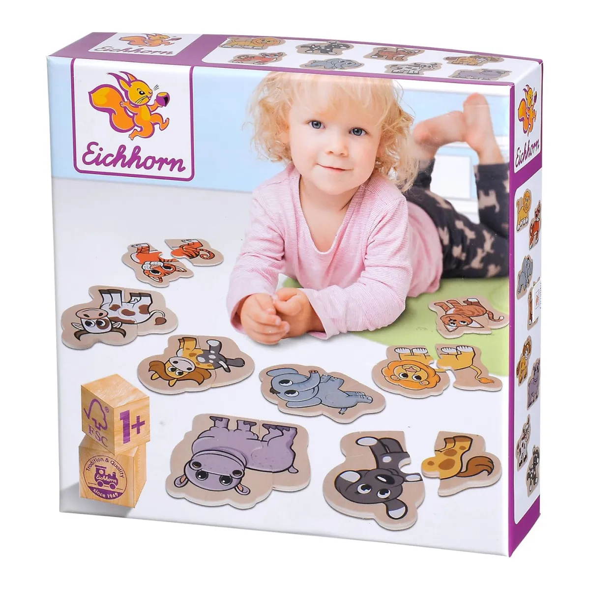 Puzzle Eichhorn životinje