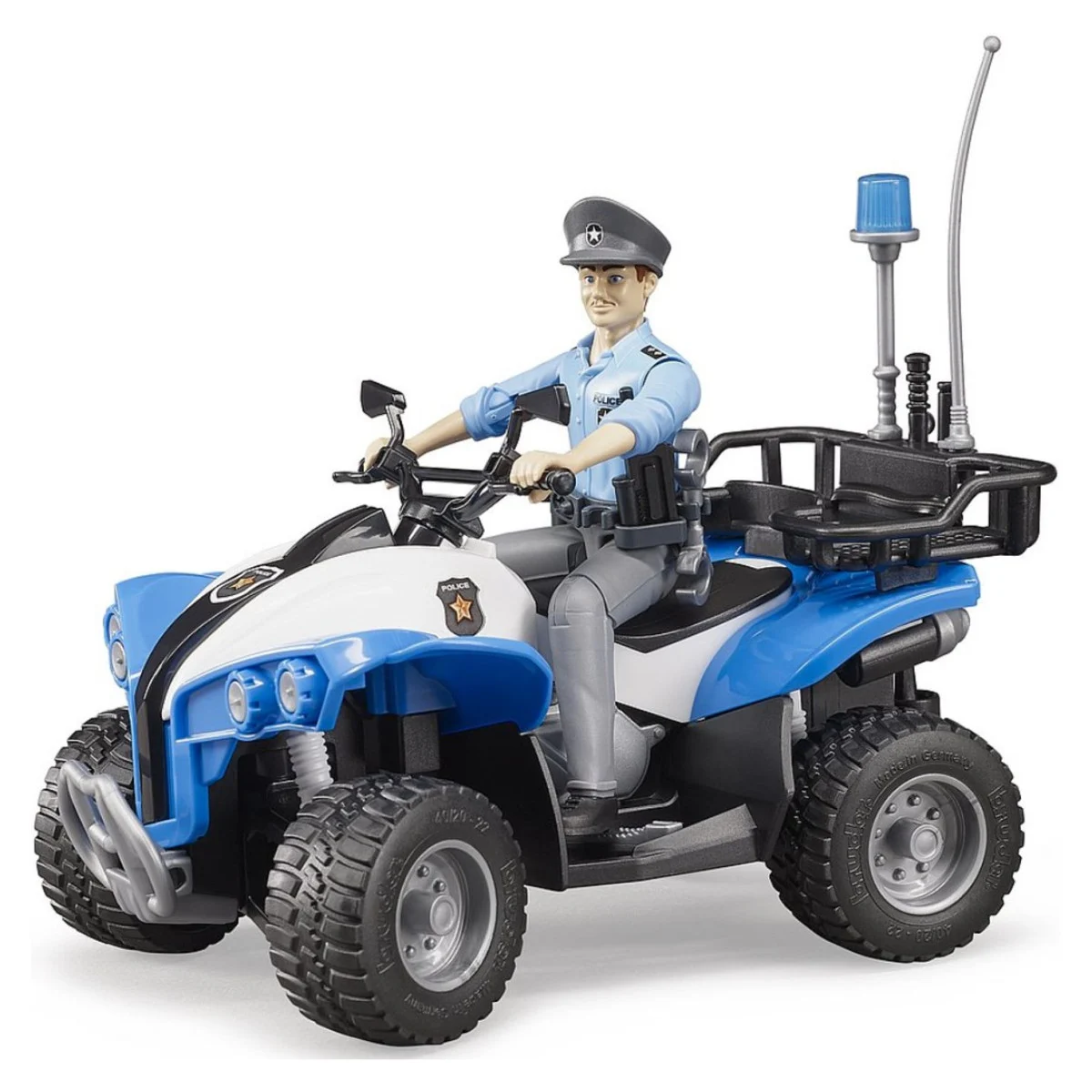 Quad Bruder Policijski s Policajcem 40811