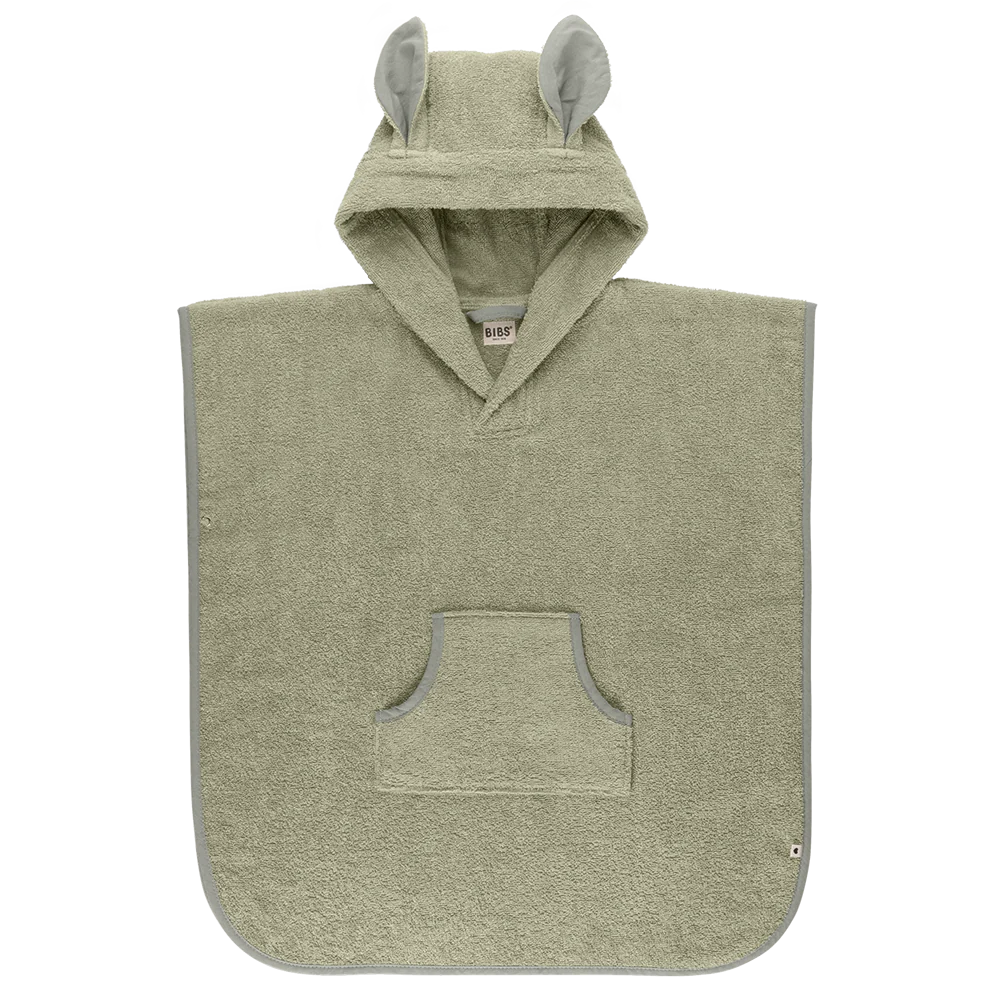 Ručnik BIBS Kangaroo pončo sage