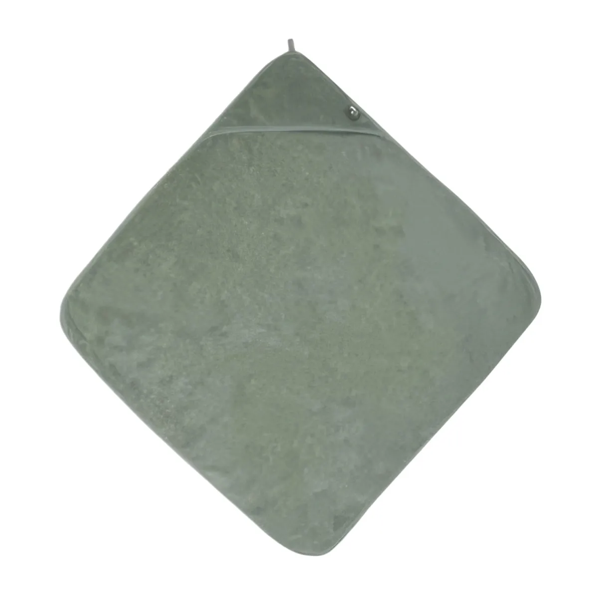 Ručnik Jollein s kapuljačom ash green 75×75 cm