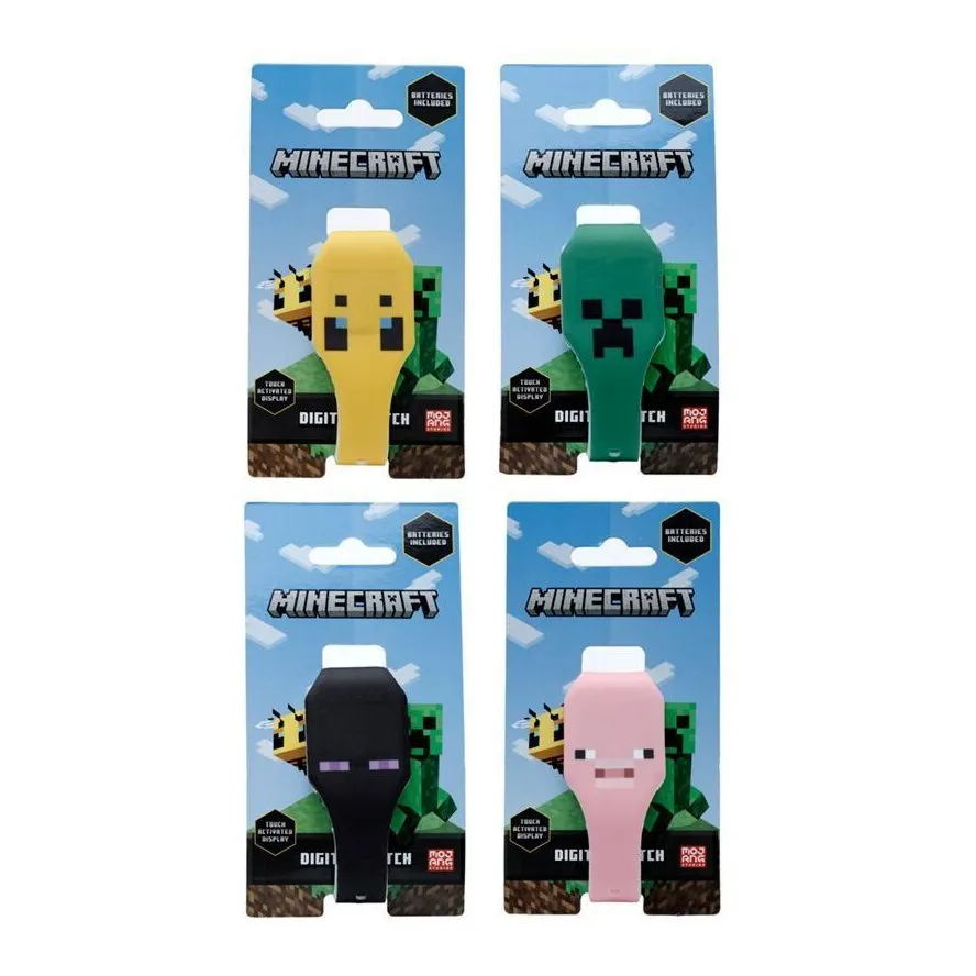 Sat silikonski digitalni Minecraft Faces