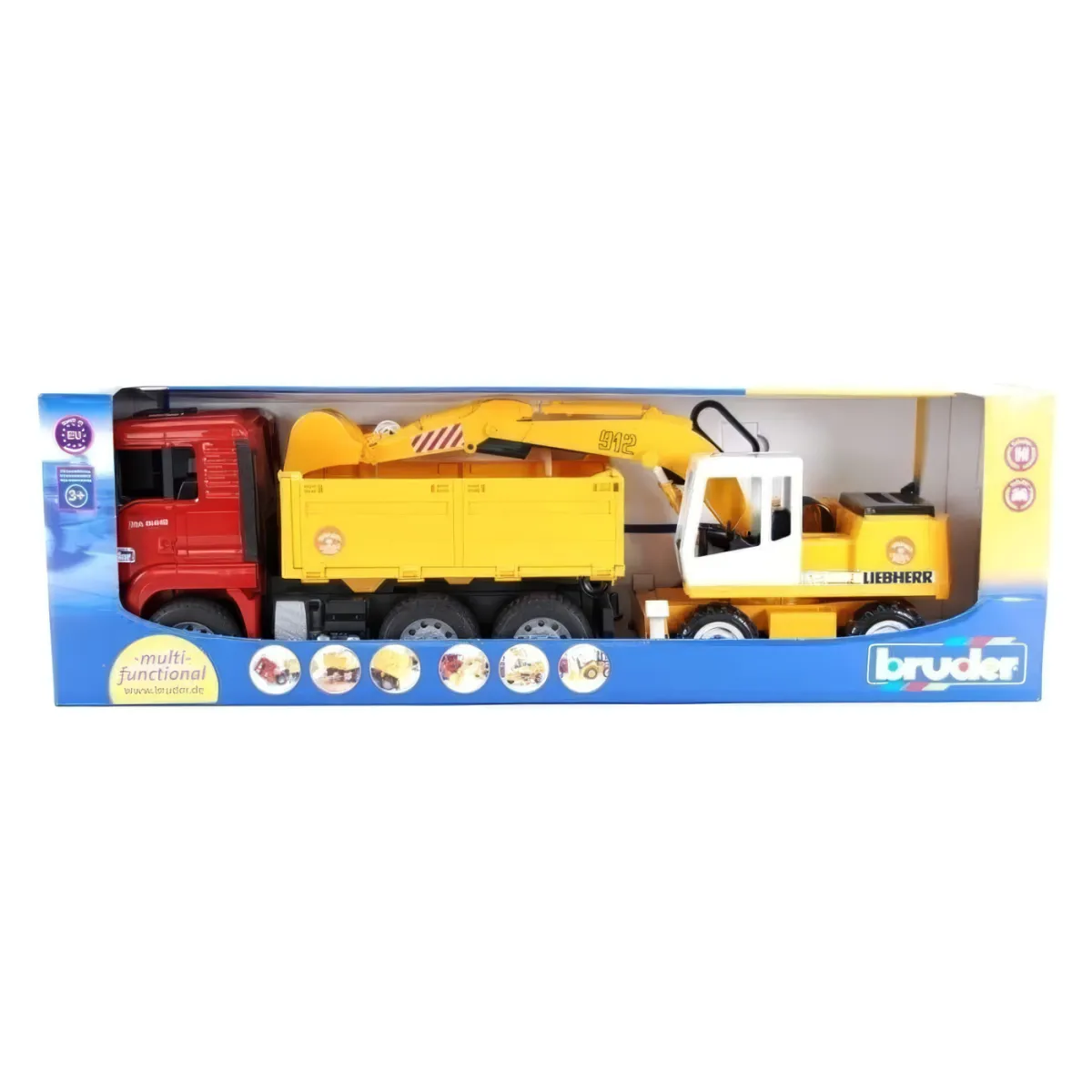 Set Bruder Man Tga Kamion I Bager 112218