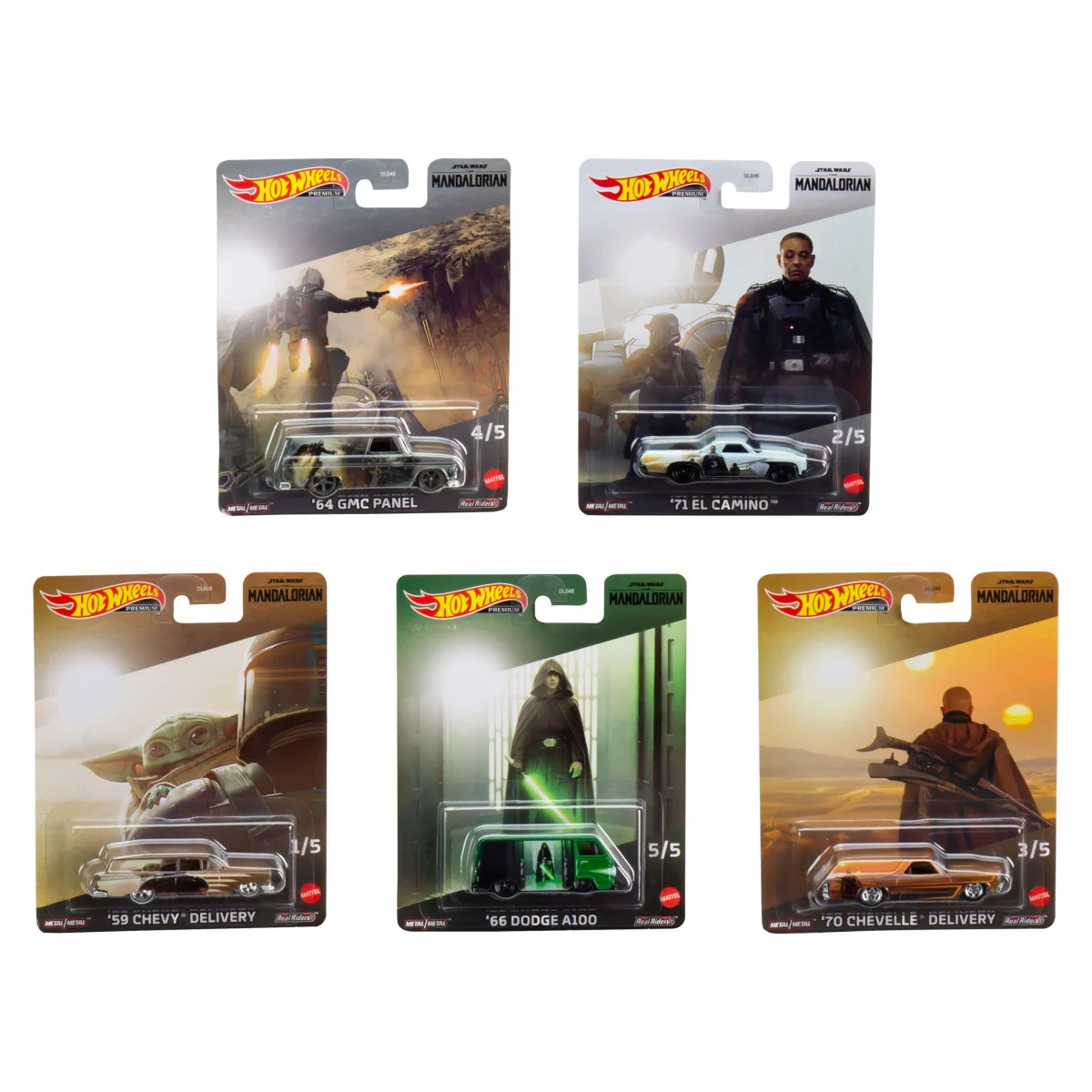 Set Hot Wheels Premium Pop Culture Mandalorian 107620