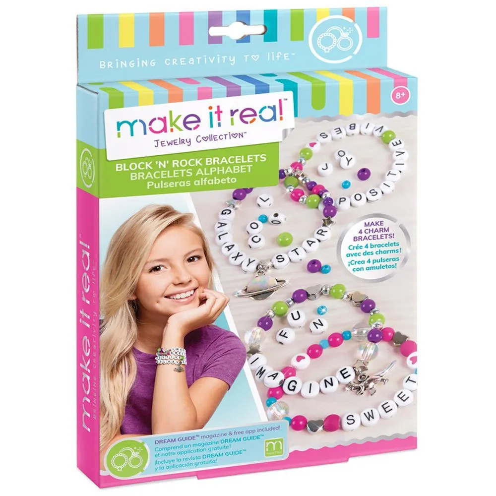 Set Mattel Make It Real narukvice Block N Rock