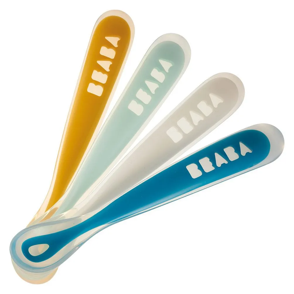 Set za jelo Béaba silikon Rainbow 913413