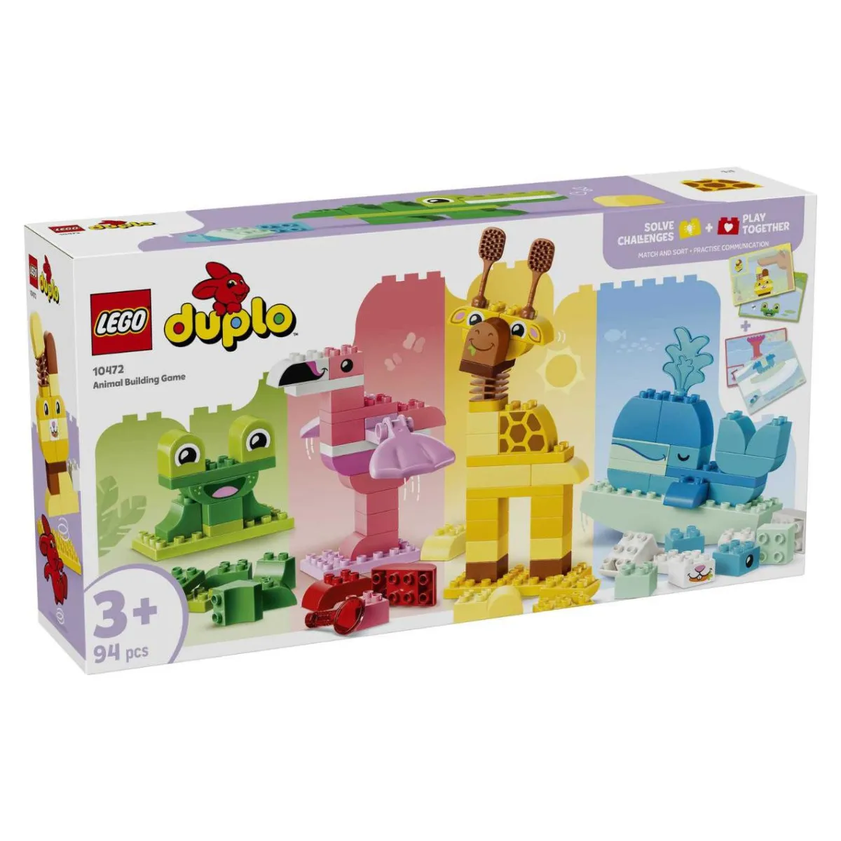 Set za slaganje LEGO DUPLO životinjska igra 10472