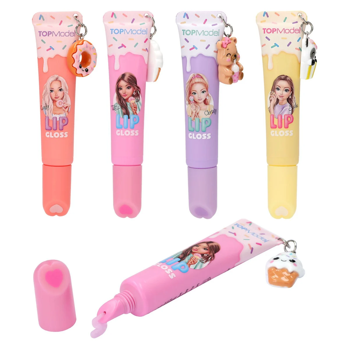 Sjajilo za usne Top Model Candy Glam s privjeskom