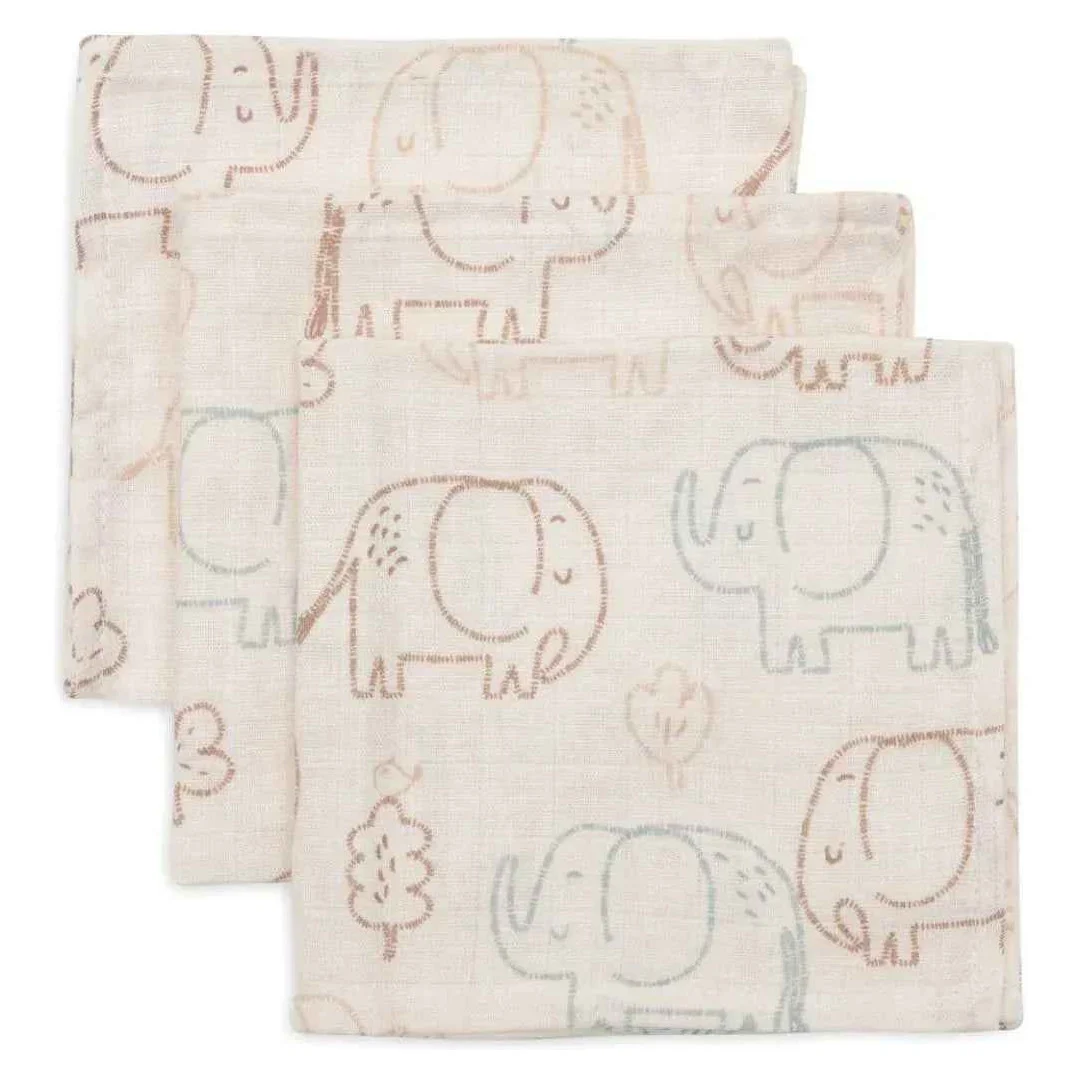 Tetra maramice Jollein Elephant Tales 3 kom 31×31 cm
