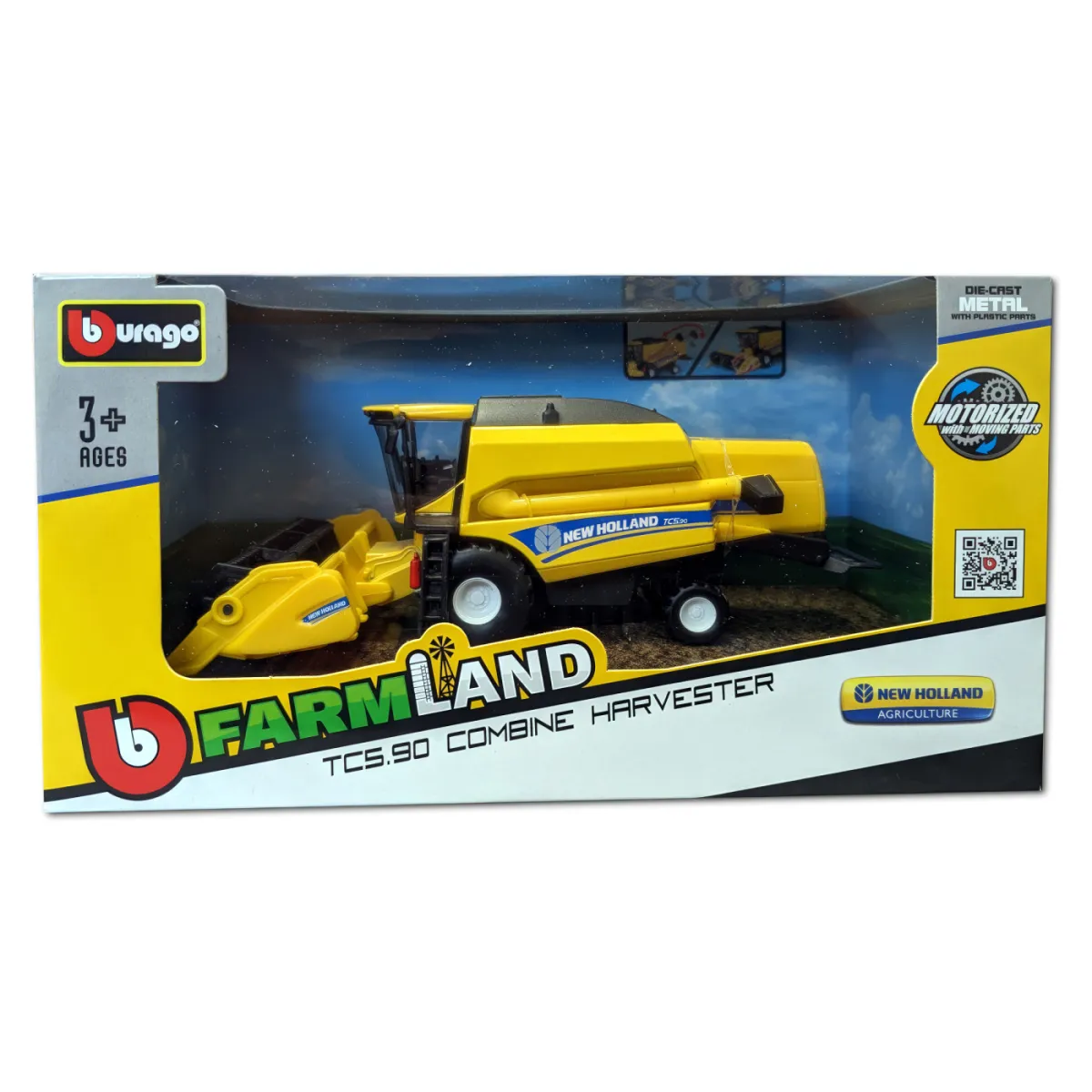 Traktor Bburago New Holland TC5.90 Za Žito 112028