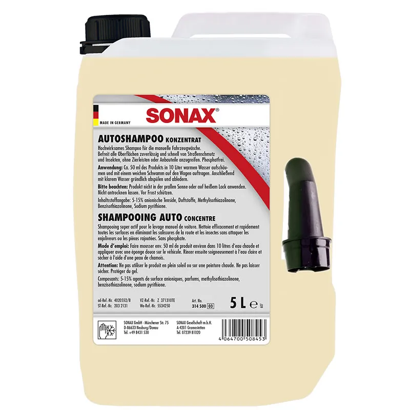 SONAX Auto šampon super koncentrat 5 litara