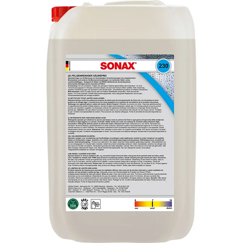 SONAX PROFILINE Čistač naplataka PLUS bez kiseline 25 lit.