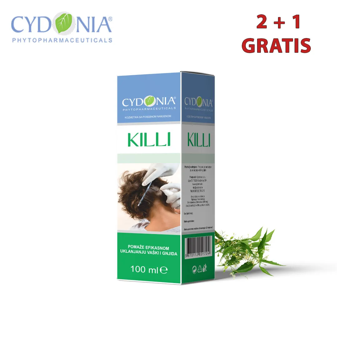 KILLI - SPREJ PROTIV VASKI I GNJIDA 100ml