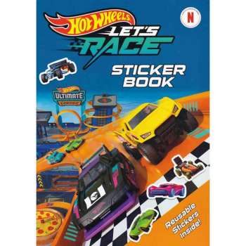 ALG: HOT WHEELS STICKER BOOK
