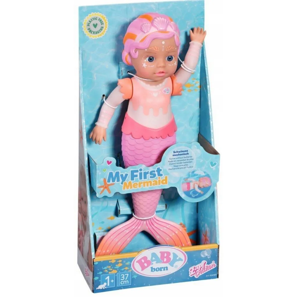 BABY BORN MOJA PRVA SIRENA 37 CM